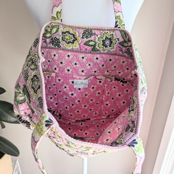 Vera Bradley Priscilla Pink Tote Bag - Picture 5 of 5